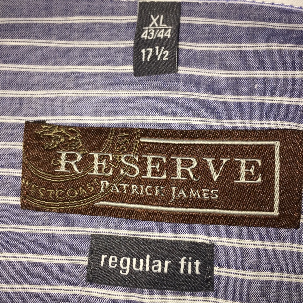 Reserve Patrick James Button Down Long Sleeve Top - image 5